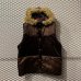 画像1: Onitsuka Tiger - Hooded Fur Velour Down Vest (1)