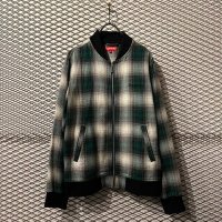 SUPREME - 16S/S Shadow Plaid Bomber Jacket