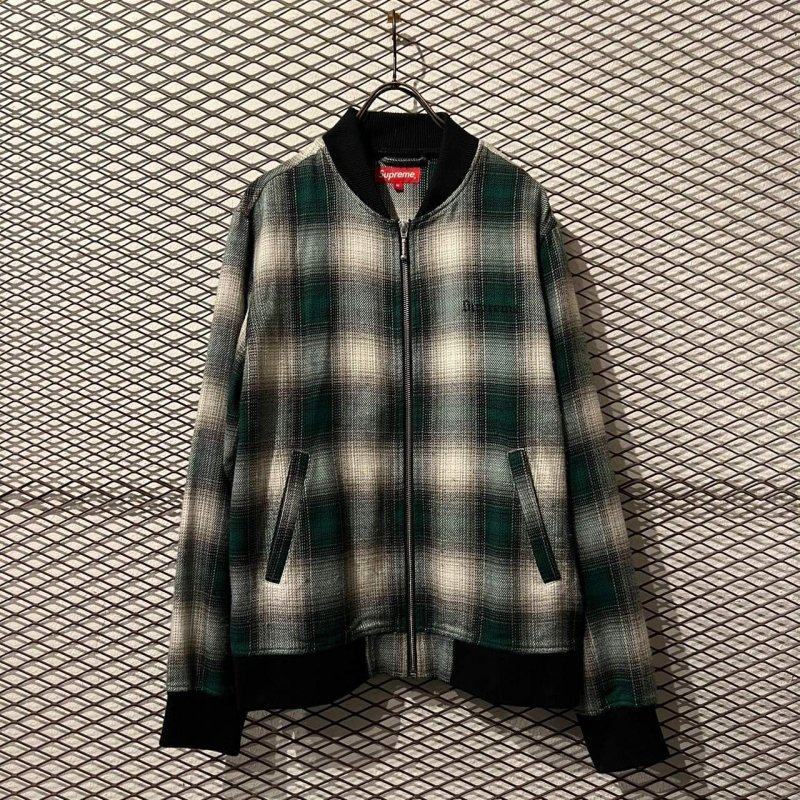 画像1: SUPREME - 16S/S Shadow Plaid Bomber Jacket