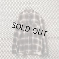 Number (N)ine - 08A/W Ombre Check Shirt