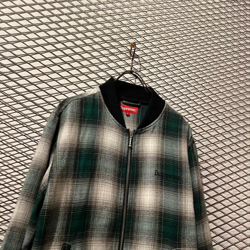 画像2: SUPREME - 16S/S Shadow Plaid Bomber Jacket