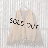 SUPREME - 21S/S Brushed Checkerboard Cardigan