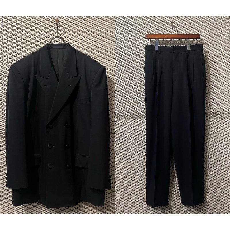 画像1: COMME des GARCONS HOMME - 80's 6B Double Tailored Setup (AD1989)