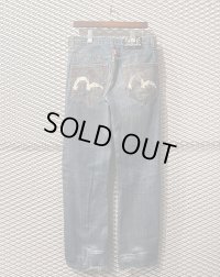 EVISU - "KAMOME" Paint Denim Pants