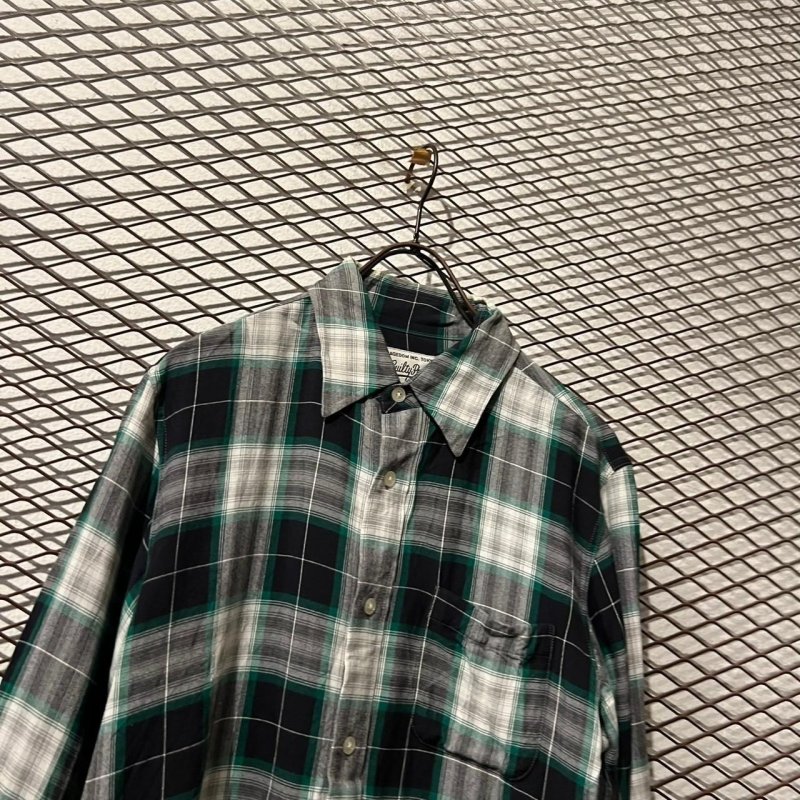 画像2: WACKO MARIA - Embroidery Ombre Check Rayon Shirt