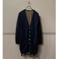 UNDERCOVER - Different Materials Layered Long Cardigan