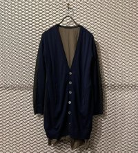 UNDERCOVER - Different Materials Layered Long Cardigan