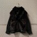 画像1: QUESTO - Sheep Leather × Fur Switching Jacket (1)