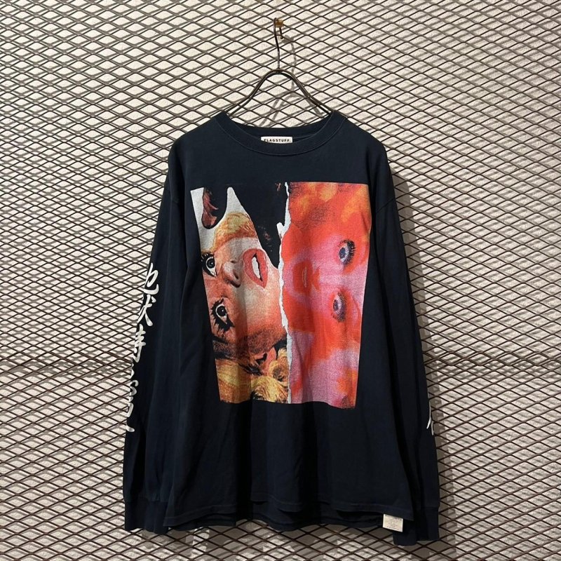 画像1: FLAGSTUFF - "地獄特急便" L/S Tee