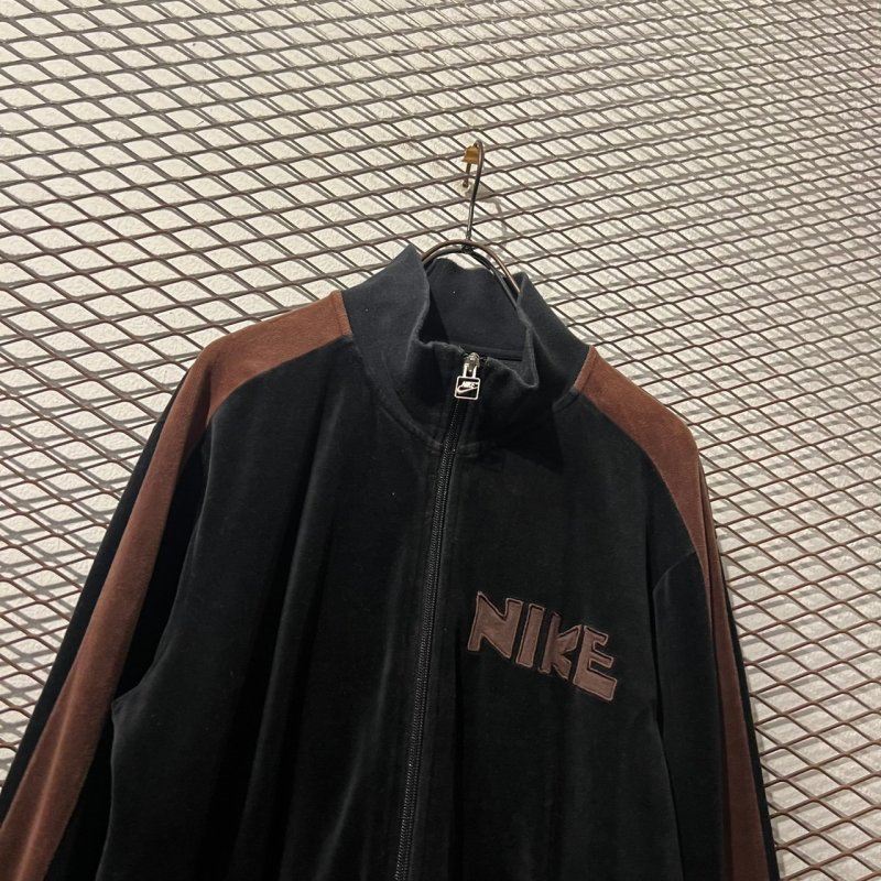 画像2: NIKE - "Big Logo" Velour Track Jacket