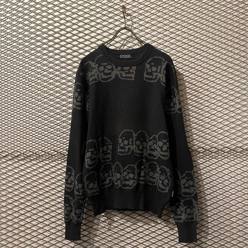 画像1: HYSTERIC - 00's Skull Knit