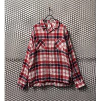 GOODENOUGH - Check Open Collar Shirt