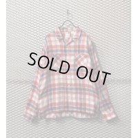 GOODENOUGH - Check Open Collar Shirt
