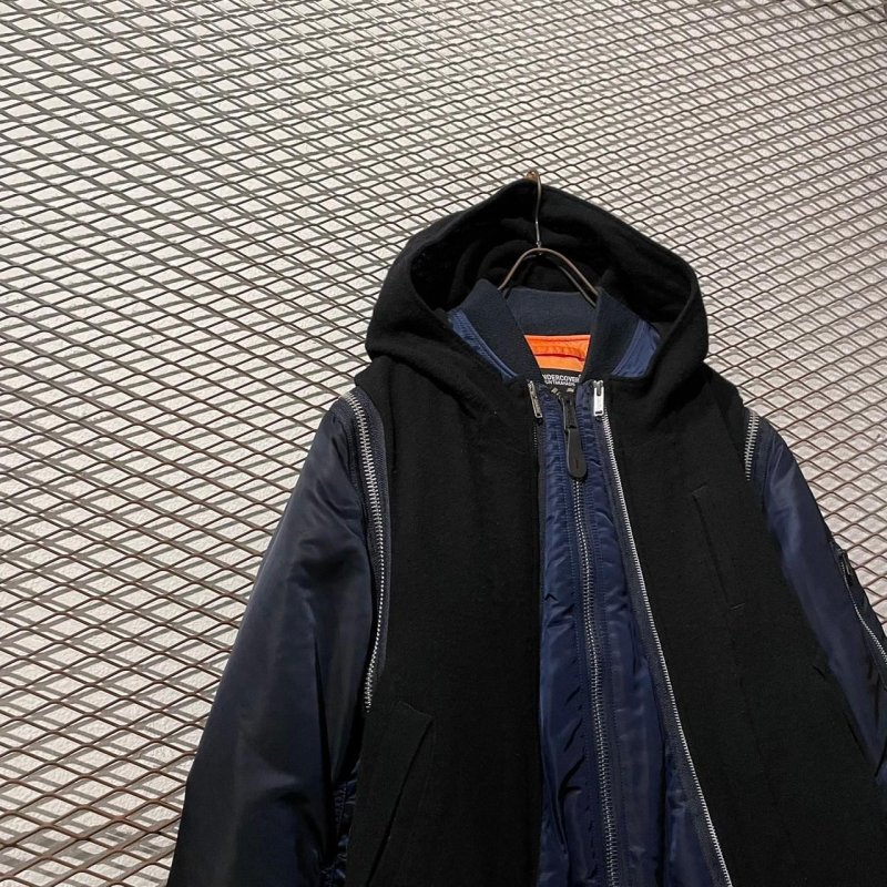 画像2: UNDER COVER - Docking Design Long MA-1 Jacket