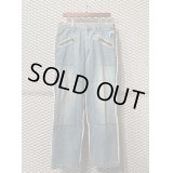 ELNEST × SKOLOCT - Frayed Painter Denim Pants