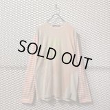 montage - Dot × Border Switching L/S Tee