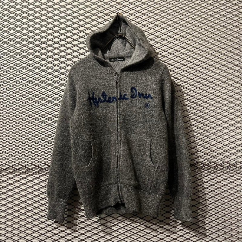 画像1: HYSTERIC GLAMOUR - Knit Zip-up Hoodie