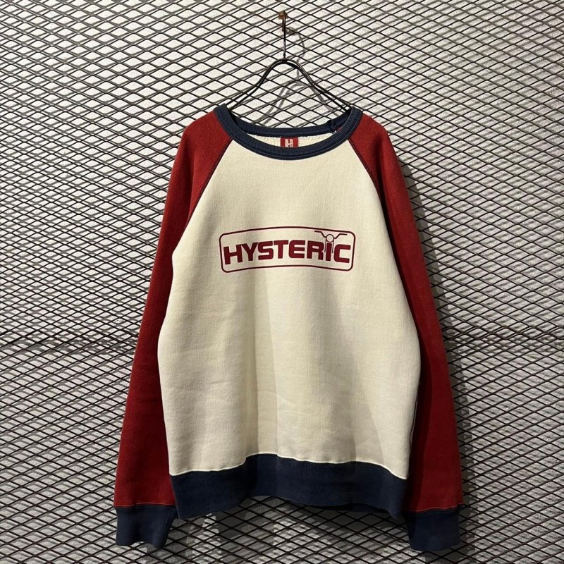 画像1: HYSTERIC GLAMOUR - 90's Raglan Sweat