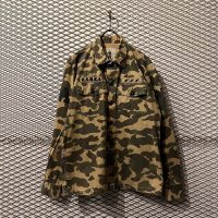 A BATHING APE - 90's Camouflage Military Jacket