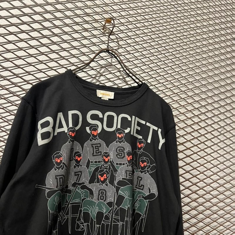 画像2: DIESEL - "BAD SOCIETY" L/S Tee