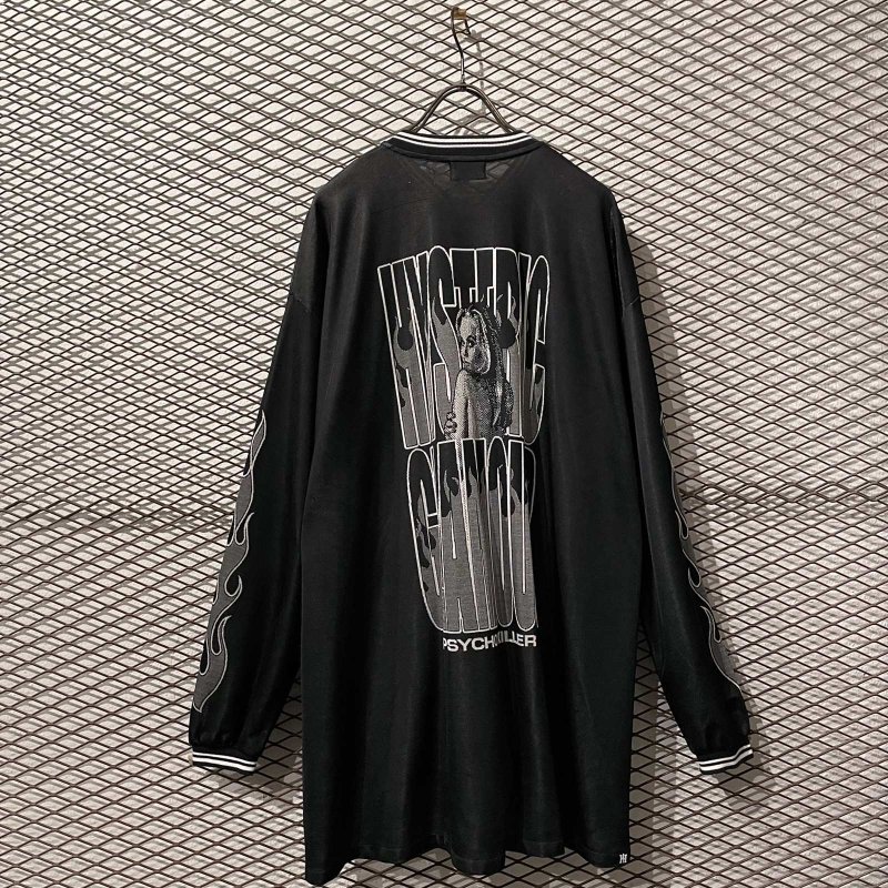 画像1: HYSTERIC GLAMOUR - "Girl" Quarter Zip Pullover Tops