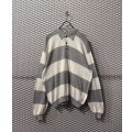 JUN MEN - 90's Border L/S Polo Shirt