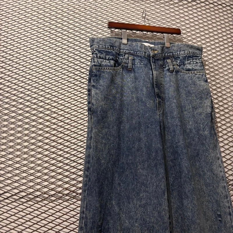 画像2: FACETASM - Super Big Denim Pants (Wash)