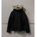 画像1: PPFM - Fur Hooded Quilted Jacket (1)