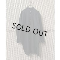 Plantation - 80's Stand Collar Long Shirt (Issey Miyake)