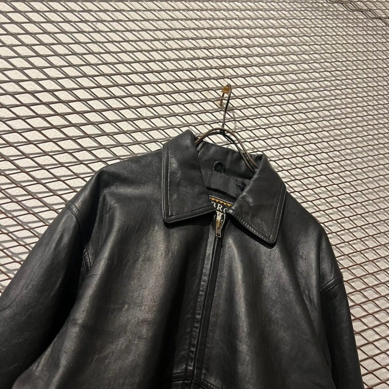 画像2: COLEBROOK - 90's Leather Zip-up Jacket