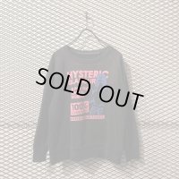 HYSTERIC GLAMOUR - "Girl" Raglan Sweat