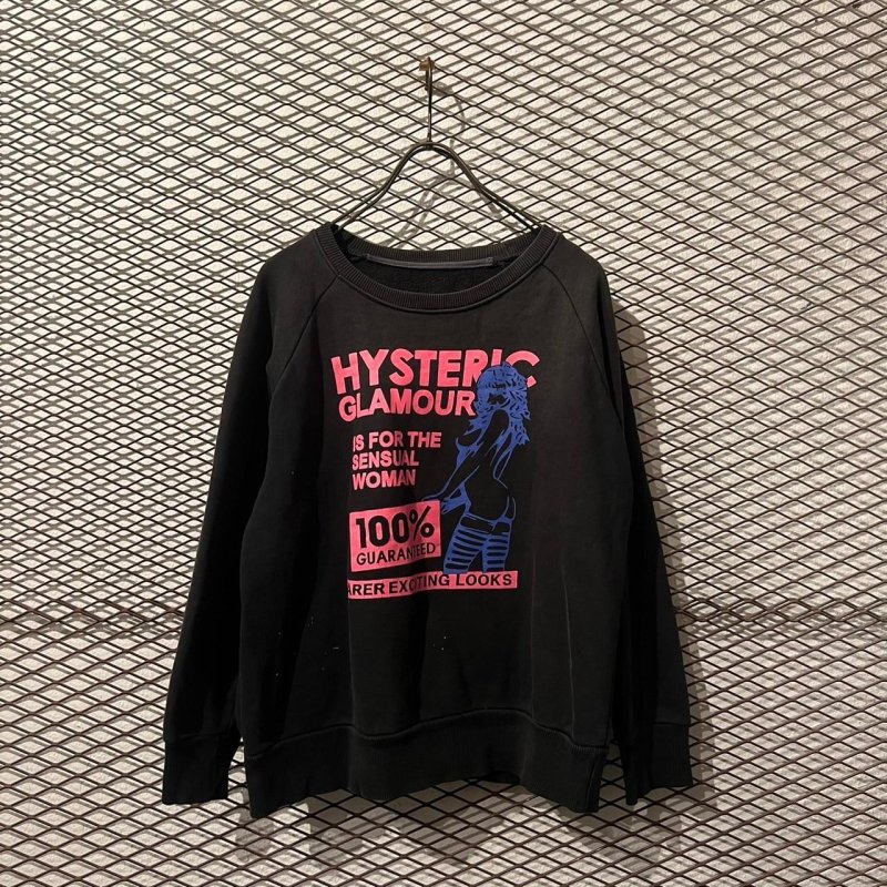 画像1: HYSTERIC GLAMOUR - "Girl" Raglan Sweat