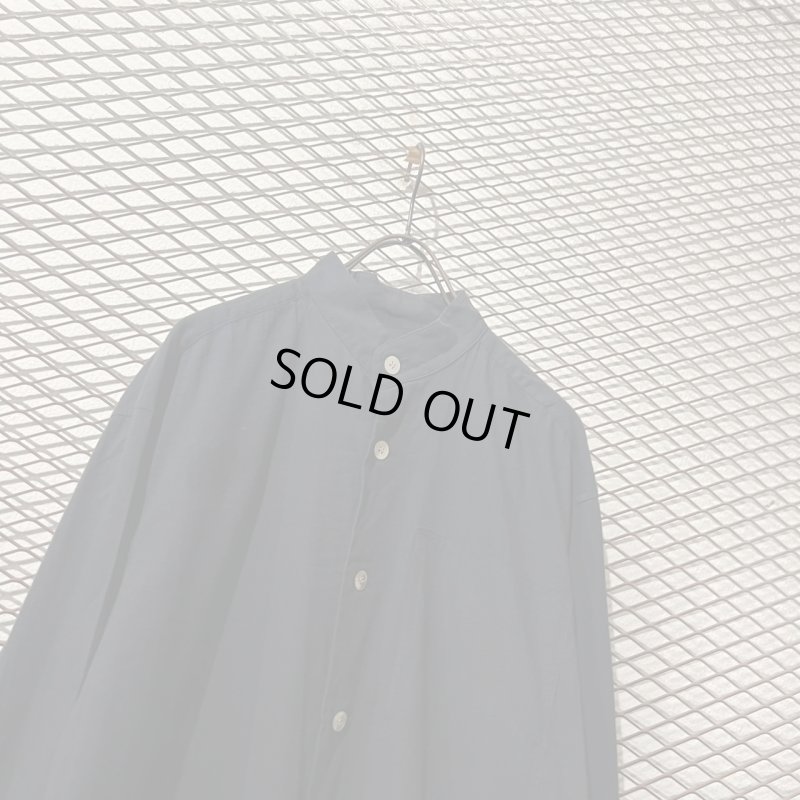 画像2: Plantation - 80's Stand Collar Long Shirt (Issey Miyake)