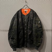 FACETASM - BUG MA-1 Jacket (Camouflage)