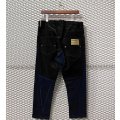 FRAPBOIS - Corduroy × Velour Switching Sarouel Pants