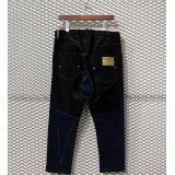 FRAPBOIS - Corduroy × Velour Switching Sarouel Pants