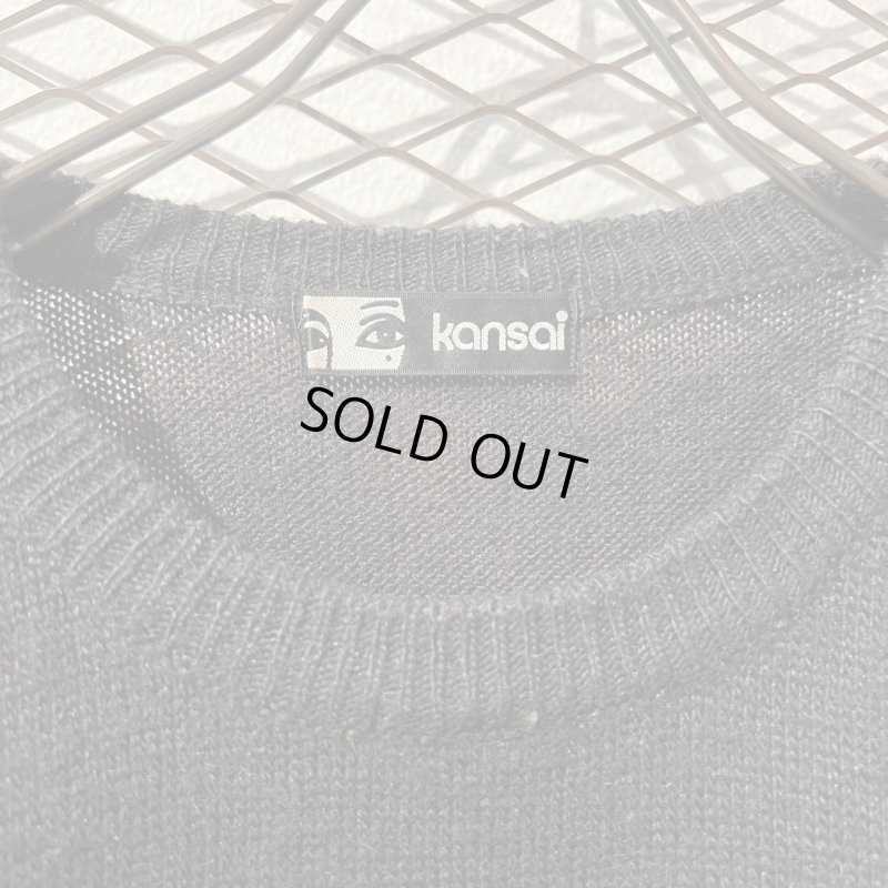 画像5: KANSAI - 80's Embroidery Bleach Knit