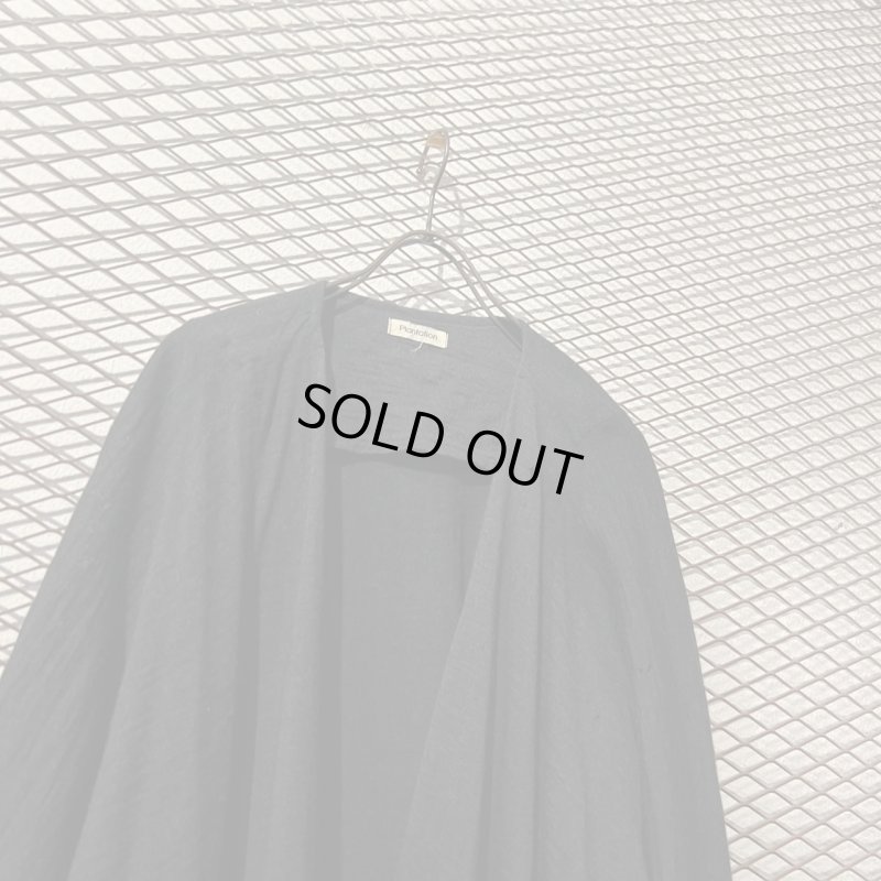画像2: 	Plantation - 80's Drape Design Cardigan (Issey Miyake)