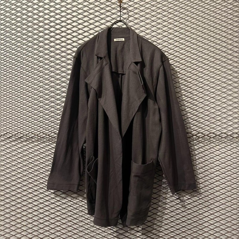 画像1: Plantation - 80's Drape Design Cardigan (Issey Miyake)