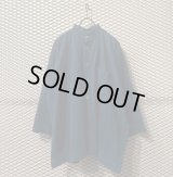 Plantation - 80's Stand Collar Over Wide Shirt