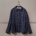 ANACHRONORM - Pen Check Linen Jacket