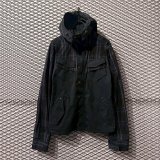 MARITHE FRANCOINS GIRBAUD - Check Switching Mountain Parka Jacket