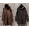 HYSTERIC GLAMOUR - Bear & Boa Reversible Long Zip-up Hoodie