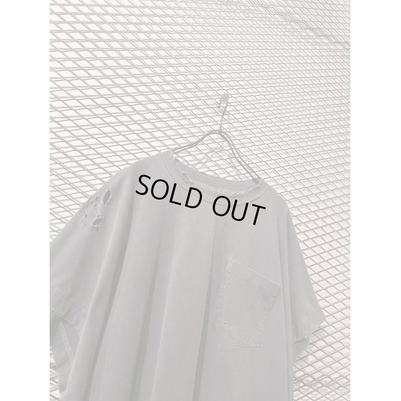 画像2: NO ID. - Damaged Nosleeve Tee