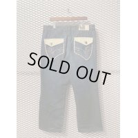 PELLE PELLE - Stud Decorated Wide Denim Pants