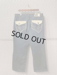 PELLE PELLE - Stud Decorated Wide Denim Pants