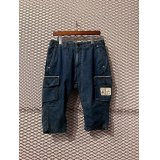 NEIGHBORHOOD - Cropped Denim Cargo Pants