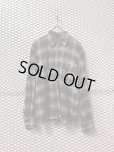 NUMBER (N)INE - 08A/W Ombre Check Rayon Shirt