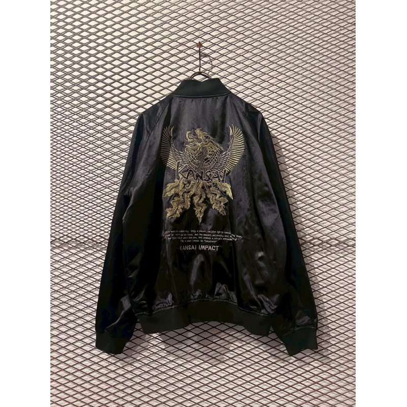 画像1: KANSAI IMPACT - 90's Phoenix Souvenir Jacket