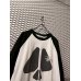 画像2: STUSSY - 90's Skull Raglan Tee (2)